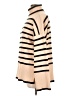 Assorted Brands Stripes Tan Turtleneck Sweater Size L - photo 5