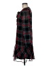 Draper James 100% Polyester Plaid Black Casual Dress Size M - photo 5