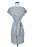 Merokeety Stripes Blue Casual Dress Size S - photo 1