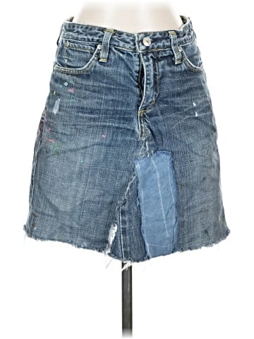 Paper Denim & Cloth Denim Skirt (view 1)