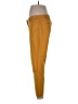Adrienne Vittadini Solid Gold Yellow Casual Pants Size 10 - photo 5