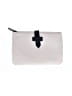 Assorted Brands Gray Ivory Makeup Bag One size - photo 1