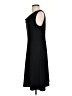 Lands' End Solid Black Casual Dress Size S - photo 5