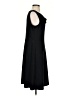 Lands' End Solid Black Casual Dress Size S - photo 4