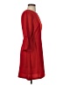 JOA Solid Red Casual Dress Size S - photo 4