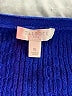 Talbots Outlet 100% Cotton Blue Pullover Sweater Size XL - photo 7
