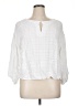 RODEBJER 100% Viscose White 3/4 Sleeve Blouse Size XL - photo 1