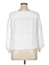 RODEBJER 100% Viscose White 3/4 Sleeve Blouse Size XL - photo 2
