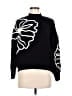 Shein Floral Black Pullover Sweater Size 8 - 10 - photo 1