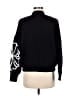 Shein Floral Black Pullover Sweater Size 8 - 10 - photo 2