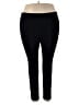 Bar III Solid Black Active Pants Size 2X - photo 1