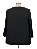 Avenue Black 3/4 Sleeve Blouse Size 22 - 24 Plus - photo 2