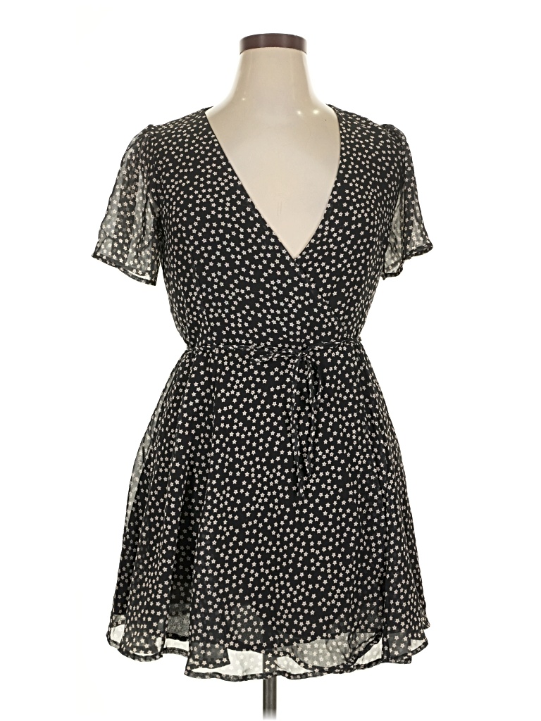 Pre-owned Unbranded Casual Dress In Black