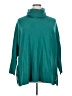First Love Teal Turtleneck Sweater Size 2X - photo 1
