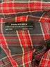 Zara Plaid Red Long Sleeve Blouse Size M - photo 7