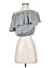 Vintage Havana 100% Polyester Gray Sleeveless Blouse Size S - photo 1