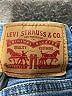 Levi's Hearts Blue Jeans Size 26 waist - photo 4
