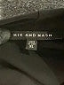 Nik and Nash Solid Black Casual Dress Size XL - photo 7