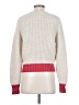 Zara Color Block Ivory Pullover Sweater Size S - photo 2