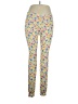 Assorted Brands Print Yellow Casual Pants Size 14 - photo 1