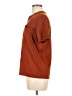 Murano 100% Cotton Brown Short Sleeve Top Size M - photo 5