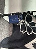 Kaari Blue 100% Rayon Black 3/4 Sleeve Blouse Size XS - photo 7