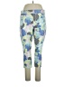 Tribal Jeans Print Blue Active Pants Size 16 - photo 1