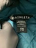 Athleta 100% Nylon Argyle Teal Jacket Size XXS - photo 6