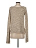 Torn by Ronny Kobo Metallic Tan Pullover Sweater Size S - photo 2