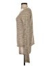 Torn by Ronny Kobo Metallic Tan Pullover Sweater Size S - photo 5