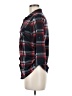 Eden & Olivia 100% Polyester Plaid Black 3/4 Sleeve Blouse Size M - photo 5