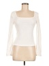 Shein Ivory Long Sleeve T-Shirt Size M - photo 1
