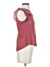 E&M Collection Burgundy Sleeveless Blouse Size S - photo 4