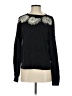 Uterque 100% Cotton Black Long Sleeve Blouse Size 4 (estimated) - photo 1