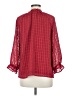 Bobeau 100% Polyester Red 3/4 Sleeve Blouse Size M - photo 2