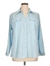 Notations Stripes Blue 3/4 Sleeve Blouse Size 1X - photo 1