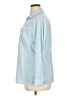 Notations Stripes Blue 3/4 Sleeve Blouse Size 1X - photo 5