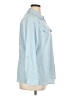 Notations Stripes Blue 3/4 Sleeve Blouse Size 1X - photo 4