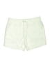 Athleta 100% Linen Green Board Shorts Size 12 - photo 1