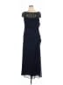 Xscape 100% Polyester Blue Cocktail Dress Size 18 - photo 1