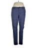 Ann Taylor LOFT Outlet Chevron-herringbone Blue Jeans Size 16 - photo 1