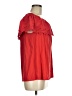 Yessica Red Short Sleeve Blouse Size M - photo 4