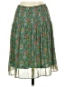 Max Studio 100% Polyester Paisley Green Casual Skirt Size XS - photo 2