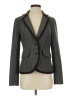 Lux 100% Polyester Chevron-herringbone Gray Blazer Size S - photo 1