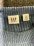 Gap Kids Solid Blue Pullover Sweater Size 8 - photo 3