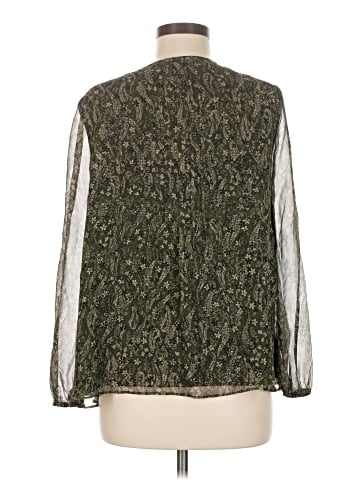 Shoshanna Long Sleeve Silk Top (view 2)