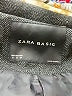 Zara Basic 100% Polyester Black Coat Size S - photo 6