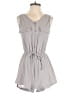 Unbranded 100% Polyester Solid Gray Romper Size XS - photo 1