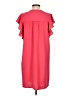 Gibson Look 100% Polyester Solid Pink Casual Dress Size S - photo 2