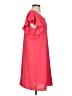 Gibson Look 100% Polyester Solid Pink Casual Dress Size S - photo 4